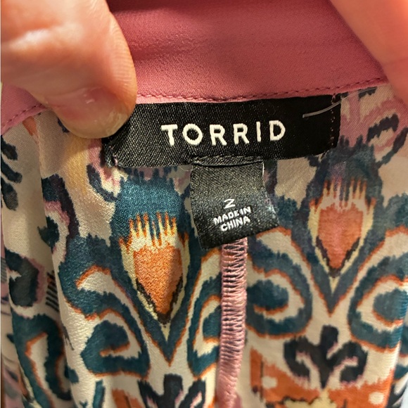 Patterned Open-Front Cardigan - Picture 4 of 4